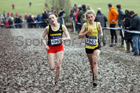 Womens under-17s 2018 British Inter Counties Cross Country Champs., Prestwold Hall, Loughborough. Photo: David T. Hewitson/Sports for All Pics